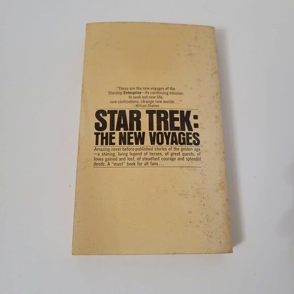 Star Trek The New Voyages 1976 Paperback Anthology Book - Picture 2 of 8